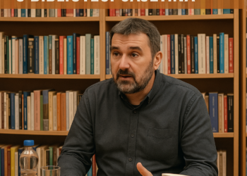 Jasenko Lalović na književnom susretu u Biblioteci Čajetina
