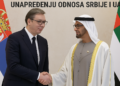 Vučić sa Mohamedom bin Zajedom o situaciji na Bliskom istoku i unapređenju odnosa Srbije i UAE 2 Vučić sa Mohamedom bin Zajedom o situaciji na Bliskom istoku i unapređenju odnosa Srbije i UAE
