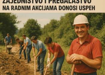 „Bjelopoljci spojili snage: Zajedništvo i pregalaštvo na radnim akcijama donosi uspeh“