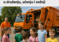 Dan otvorenih vrata u „Gradskoj čistoći“: Deca uživala u druženju, učenju i vožnji