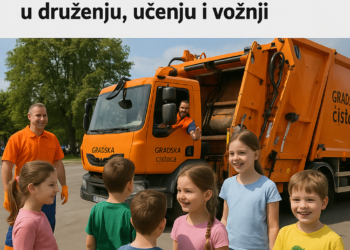 Dan otvorenih vrata u „Gradskoj čistoći“: Deca uživala u druženju, učenju i vožnji