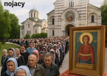 SPC: Od Spasovdana do večeras 478.000 vernika se poklonilo Bogorodičinom pojasu