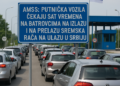 AMSS: Putnička vozila čekaju sat vremena na Batrovcima na izlazu i na prelazu Sremska Rača na ulazu u Srbiju