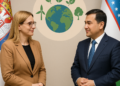 Ministarka Pavkov u Uzbekistanu, razgovori o saradnji u oblasti zaštite životne sredine