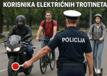 Policija pojačava kontrolu motociklista, biciklista i korisnika električnih trotineta