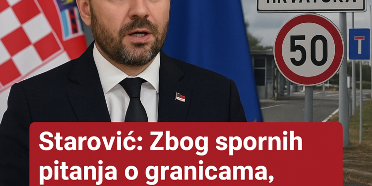 Starović: Zbog spornih pitanja o granicama, Hrvatska može da blokira evropski put Srbije 1 Starović: Zbog spornih pitanja o granicama, Hrvatska može da blokira evropski put Srbije