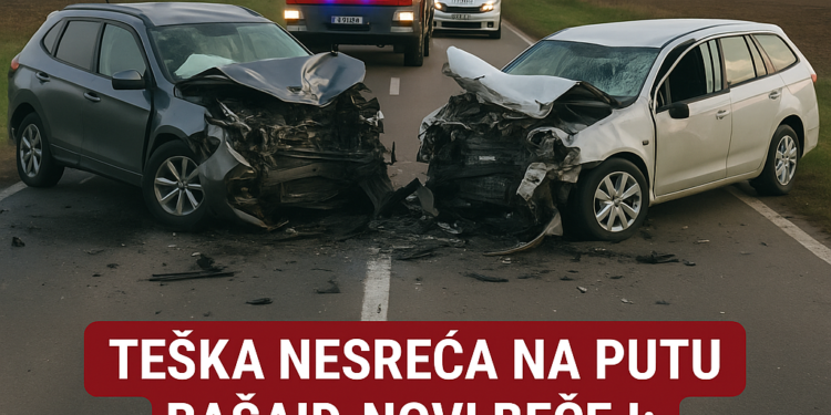 Teška nesreća na putu Bašaid-Novi Bečej: Dve žrtve u sudaru vozila 1 Teška nesreća na putu Bašaid-Novi Bečej: Dve žrtve u sudaru vozila