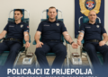 Policajci iz Prijepolja dobrovoljnim davanjem krvi obeležili Dan MUP-a