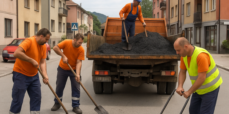 U sredu sanacija udarnih rupa u više prijepoljskih ulica