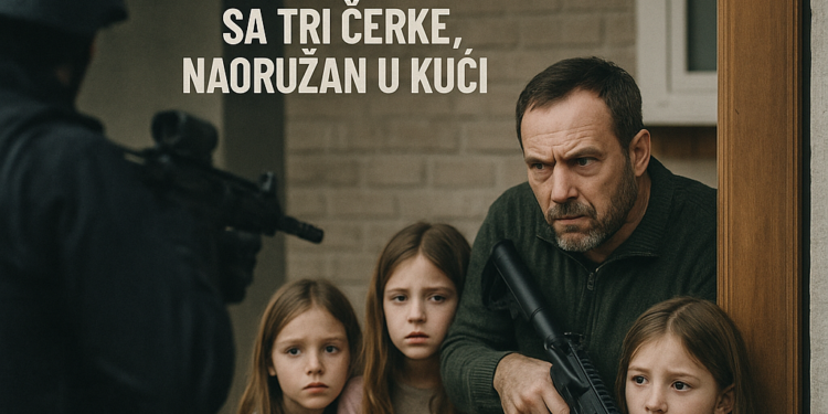 Novi detalji talačke krize u Nemačkoj: Srbin se zabarikadirao sa tri ćerke, naoružan u kući