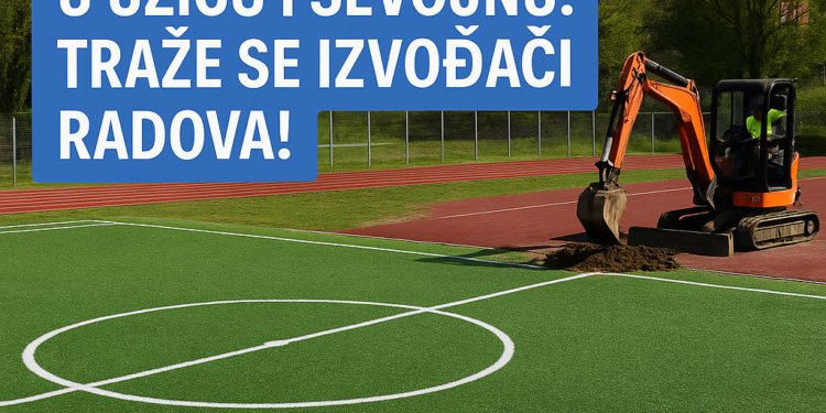 Rekonstrukcija sportskih terena u Užicu i Sevojnu: Traže se izvođači radova!