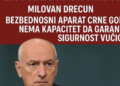 Drecun: Bezbednost Vučića u Tivtu ugrožena zbog slabe vlasti Crne Gore Milovan Drecun: Bezbednosni aparat Crne Gore nema kapacitet da garantuje sigurnost Vučiću 7 Drecun: Bezbednost Vučića u Tivtu ugrožena zbog slabe vlasti Crne Gore Milovan Drecun: Bezbednosni aparat Crne Gore nema kapacitet da garantuje sigurnost Vučiću