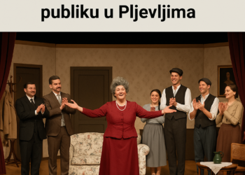 Premijera ‘Gospođa ministarka’ oduševila publiku u Pljevljima