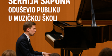 Koncert ukrajinskog umjetnika Serhija Sapuna oduševio publiku u Muzičkoj školi