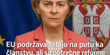 EU podržava Srbiju na putu ka članstvu, ali su potrebne reforme Fon der Lajen: Evropska unija želi da i Srbija bude deo EU, Beograd mora da ispuni kriterijume
