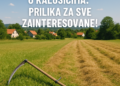 Livada za košenje u Kalušićima: Prilika za sve zainteresovane!