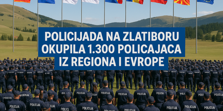 Policijada na Zlatiboru okupila 1.300 policajaca iz regiona i Evrope