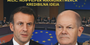 Kredibilitet non-pejpera Makrona i Mercea na Samitu EU u Tivtu Milić: Non-pejper Makrona i Merca kredibilna ideja
