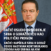 Dačić osudio privođenje Srba u Goraždevcu kao politički progon Dačić: Hapšenje Srba u Goraždevcu nastavak kontinuiranog terora nad Srbima na KiM
