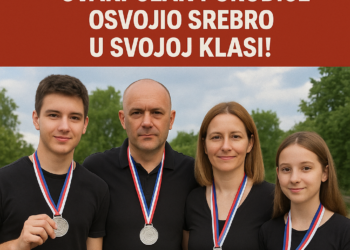 Vesnići briljirali na takmičenju u Češkoj: Svaki član porodice osvojio srebro u svojoj klasi!