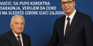 Vučić: PUPS i SNS nastavljaju zajednički put ka narednim izborima Vučić: Sa PUPS korektna saradnja, verujem da ćemo i na sledeće izbore izaći zajedno