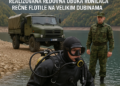 Ronioci Vojske Srbije obučavali se na Zavojskom jezeru kod Pirota Realizovana redovna obuka ronilaca Rečne flotile na velikim dubinama