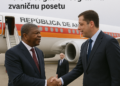 Predsednik Angole Žoao Lorens stigao u Beograd na zvaničnu posetu Predsednik Angole stigao u posetu Srbiji, ministar Đurić ga dočekao na aerodromu 6 Predsednik Angole Žoao Lorens stigao u Beograd na zvaničnu posetu Predsednik Angole stigao u posetu Srbiji, ministar Đurić ga dočekao na aerodromu