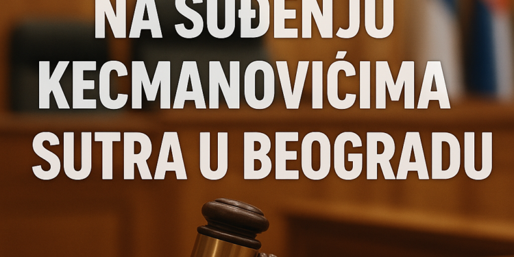 Završne reči na suđenju Kecmanovićima sutra u Beogradu nakon tragedije u školi Sutra završne reči na ponovljenom suđenju Kecmanovićima