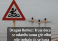 Tragedije utapanjem dece u Srbiji na neobezbeđenim plažama izazvale zabrinutost Dragan Kerkez: Troje dece se udavilo tamo gde niko nije trebalo da se kupa