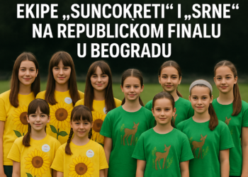 Prijepolje: Ekipe „Suncokreti“ i „Srne“ na republičkom finalu u Beogradu