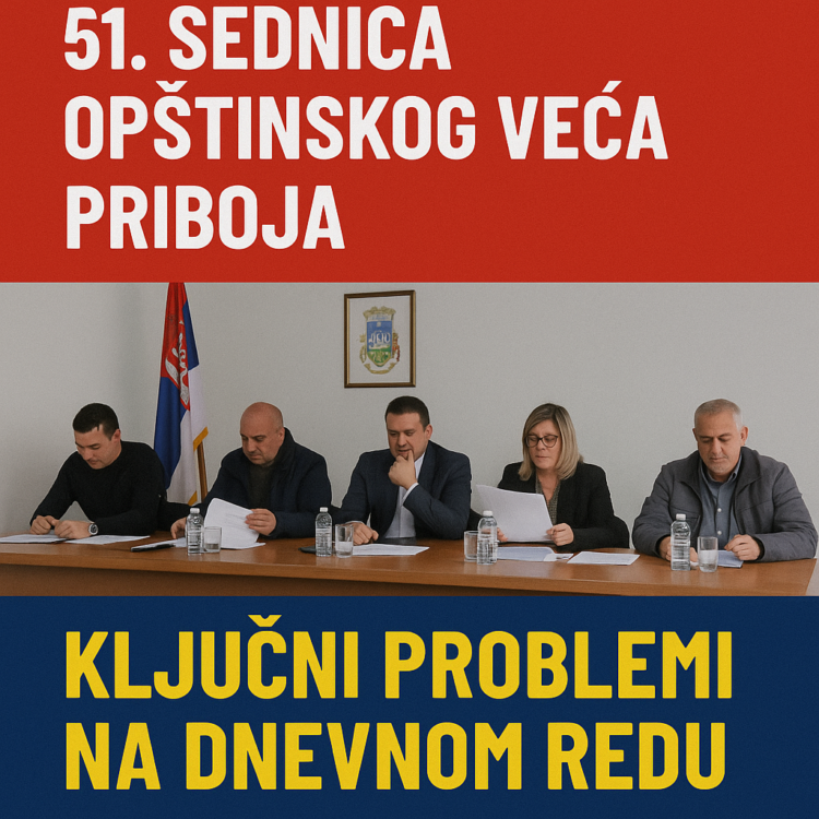 Zakazana 51. Sednica Opštinskog Veća Priboja: Ključni Problemi na Dnevnom Redu