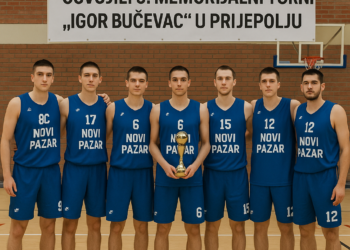 Novopazarski košarkaši osvojili 3. Memorijalni turnir „Igor Bučevac“ u Prijepolju