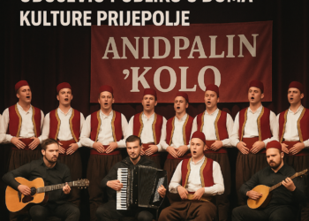 Nastup Anidpalina „Kolo“ oduševio publiku u Doma kulture Prijepolje