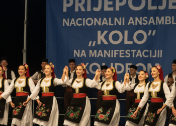 Prijepolje ugostilo Nacionalni ansambl „Kolo“ na manifestaciji „Kolidrom“