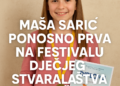 Maša Sarić ponosno prva na Festivalu dječjeg stvaralaštva u Raški!