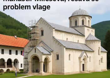 Država nastavlja ulaganja u manastir Mileševa, rešava se problem vlage