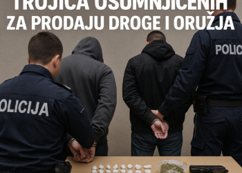 Hapšenja u Nišu: Trojica osumnjičenih za prodaju droge i oružja U Nišu uhapšena trojica osumnjičenih za promet droge, jedan i zbog oružja 2 Hapšenja u Nišu: Trojica osumnjičenih za prodaju droge i oružja U Nišu uhapšena trojica osumnjičenih za promet droge, jedan i zbog oružja