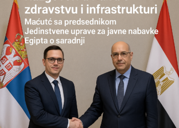 Saradnja Srbije i Egipta: Razgovori u Kairu o zdravstvu i infrastrukturi Macut sa predsednikom Jedinstvene uprave za javne nabavke Egipta o saradnji