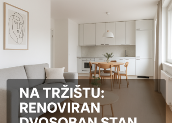 „Na tržištu: Renoviran dvosoban stan u blizini Golubinje!“