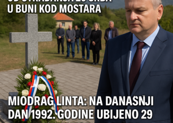 Obeležavanje 34 godine od stradanja 29 Srba u Buni kod Mostara Miodrag Linta: Na današnji dan 1992. godine ubijeno 29 Srba u Buni kod Mostara 2 Obeležavanje 34 godine od stradanja 29 Srba u Buni kod Mostara Miodrag Linta: Na današnji dan 1992. godine ubijeno 29 Srba u Buni kod Mostara