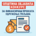 Општина објавила конкурс за финансирање пројеката удружења грађана 2 Општина објавила конкурс за финансирање пројеката удружења грађана