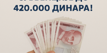 Јавни позив за самозапошљавање: Субвенције до 420.000 динара!