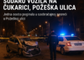 Jedna osoba poginula u sudaru vozila na Čukarici, Požeska ulica Jedna osoba poginula u saobraćajnoj nesreći u Požeškoj ulici