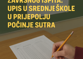 Objavljeni rezultati završnog ispita: Upis u srednje škole u Prijepolju počinje sutra