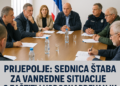 Prijepolje: Sednica Štaba za vanredne situacije o zaštiti i vodosnabdevanju