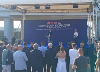 Otvorena nova deonica Moravskog koridora između Kraljeva i Preljine